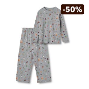 Wheat Pyjamas Milan 1122 Cloudy Sky Holiday