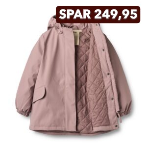 Wheat Termo Regn Jakke Rika 1149 Dusty Lavender