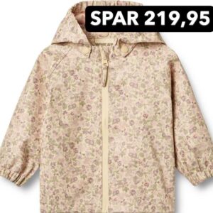 Wheat Regn Jakke Baby Chardy 9521 Rose Flower Field