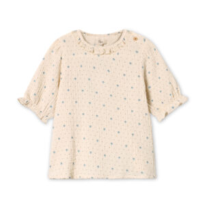 Fliink Bluse Blooming Sandshell AOP
