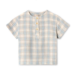 Fliink Tshirt Cha Cha Sandshell Check