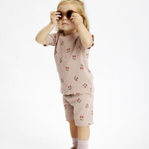 TNST Tee SS Oona Adobe Rose AOP