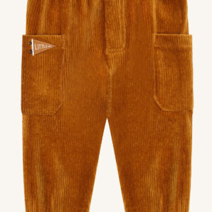 Hust Claire Bukser Gus Ribbed Velour 3022 Squirrel