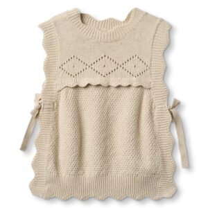 Fliink Vest Lovely Knit Sandshell
