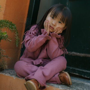 Fliink Bukser Alon Wide Ash Rose