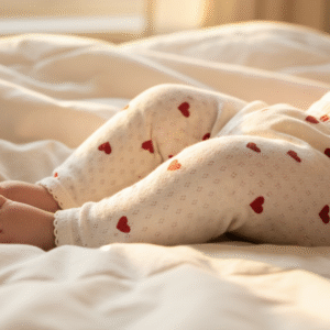 Okker Gokker Leggings Pointelle Love Heart