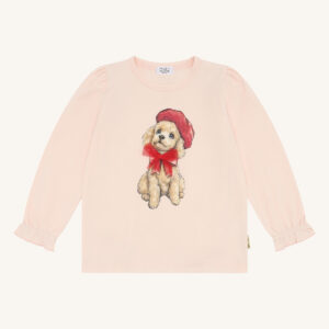 Hust Claire Tshirt Alma Poodle 3763 Quartz